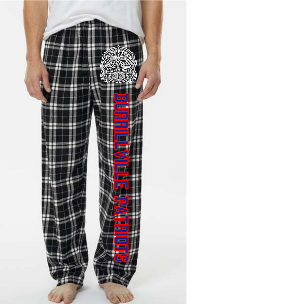 Burrillville Patriots RIPT Pajama pants!