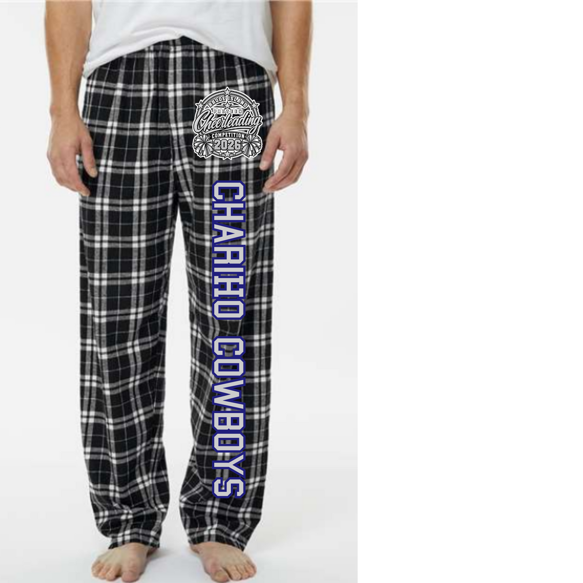 Chariho Cowboys RIPT Pajama pants!