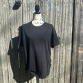 Black cotton T