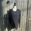Black cotton long sleeve