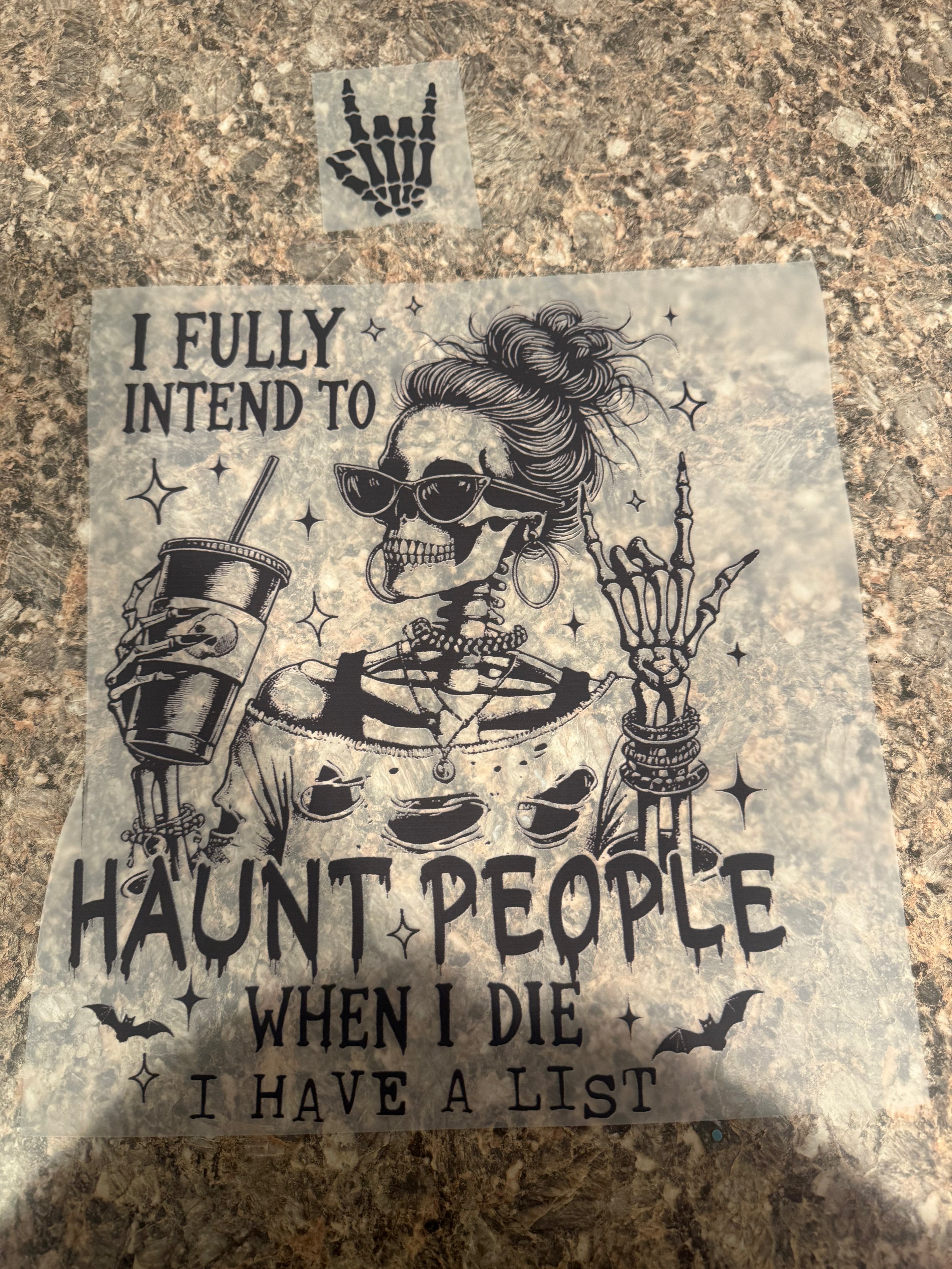 Fully Intend To Haunt People