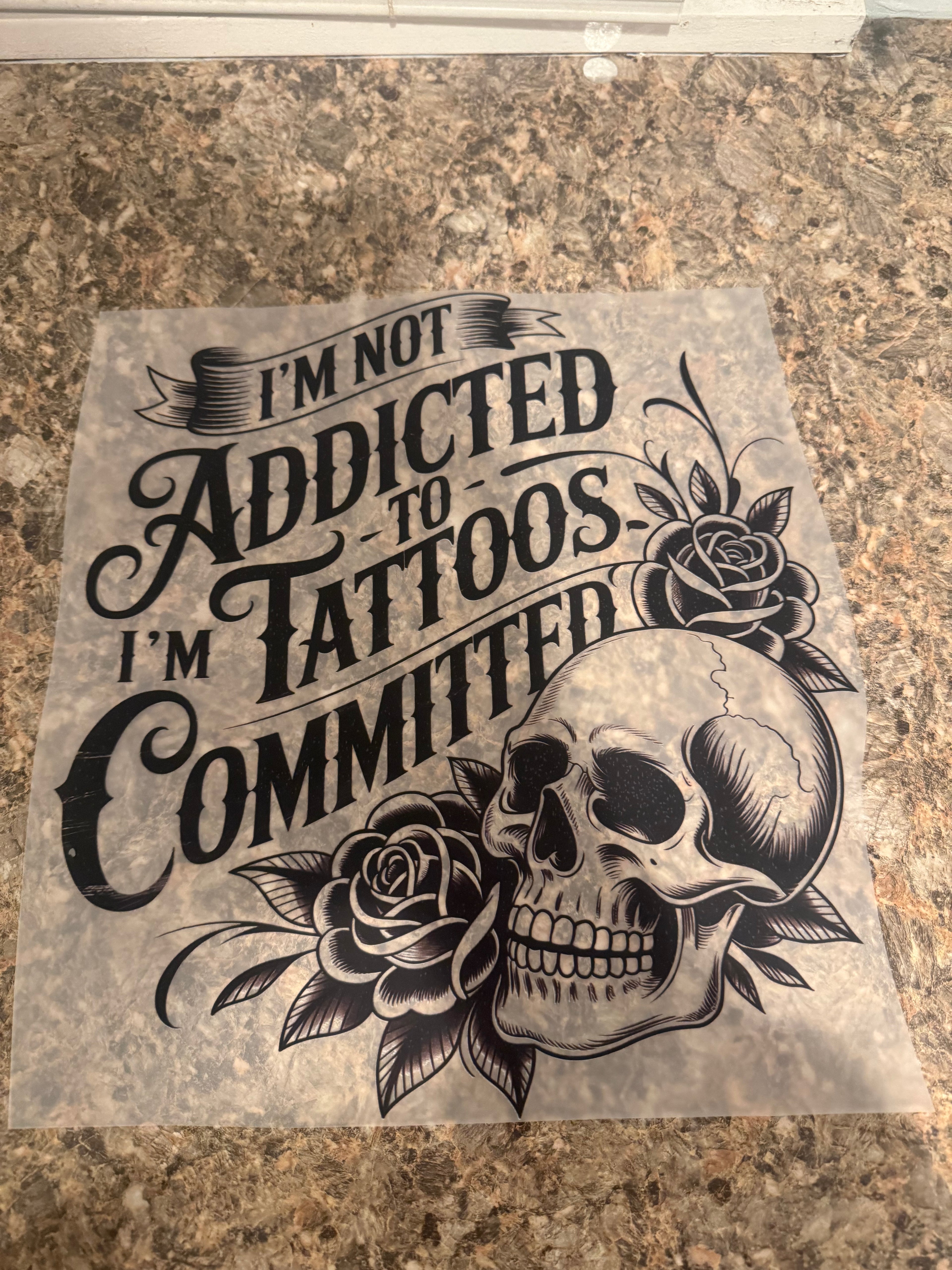 Im not addicted Im Committed