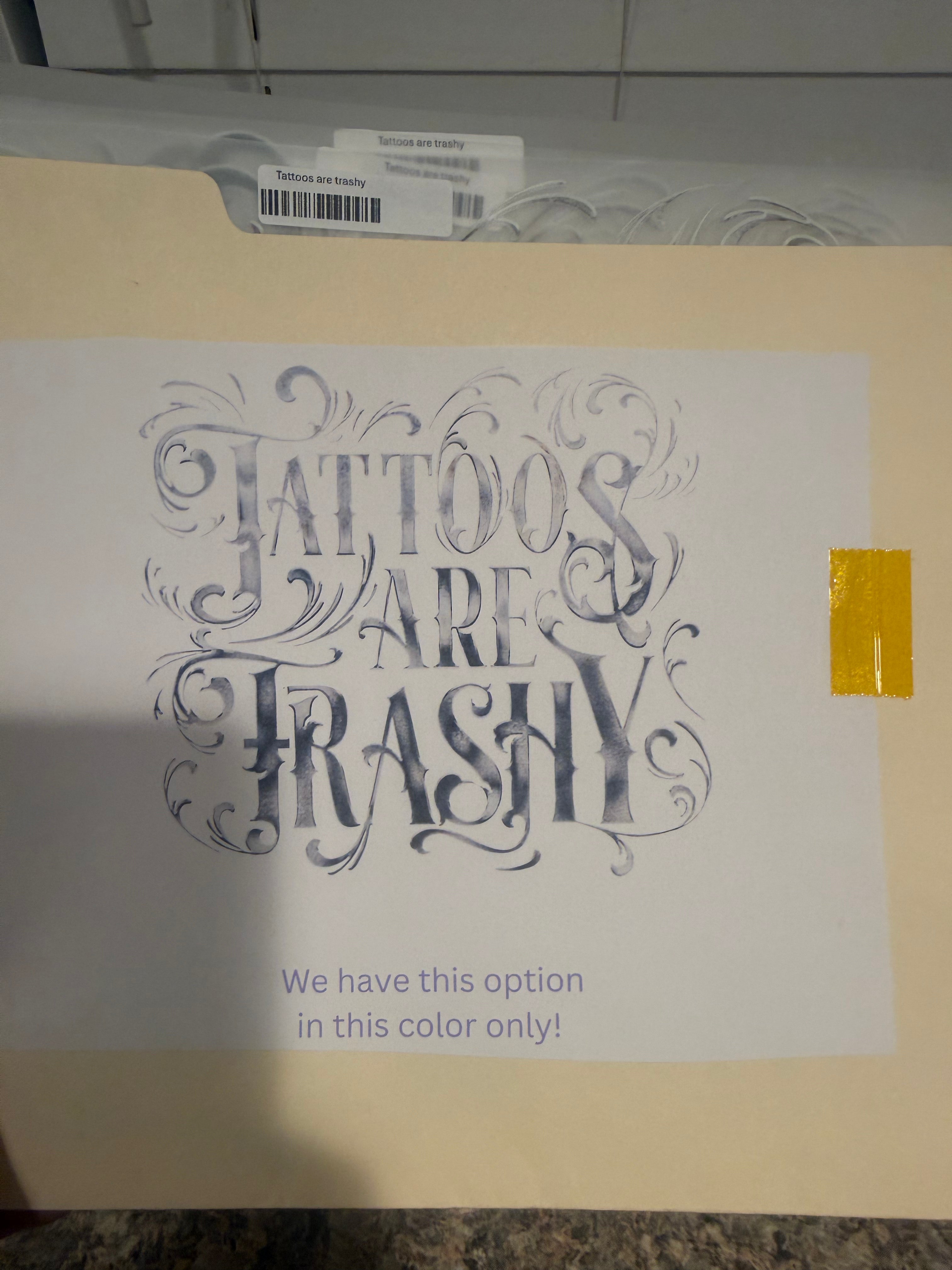 Chrome Tattoos Are Trashy