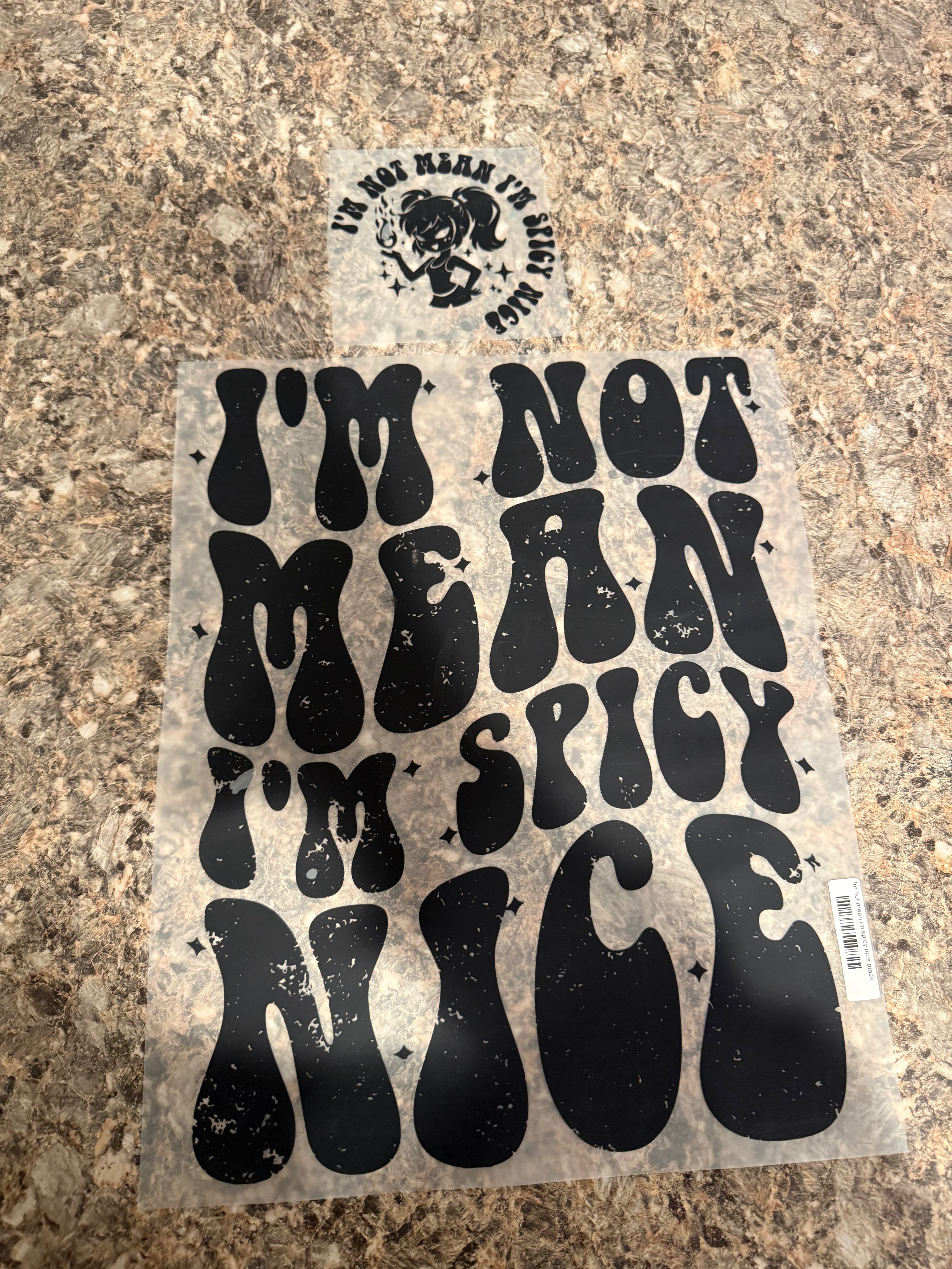 Im Not Mean Im Spicy Nice