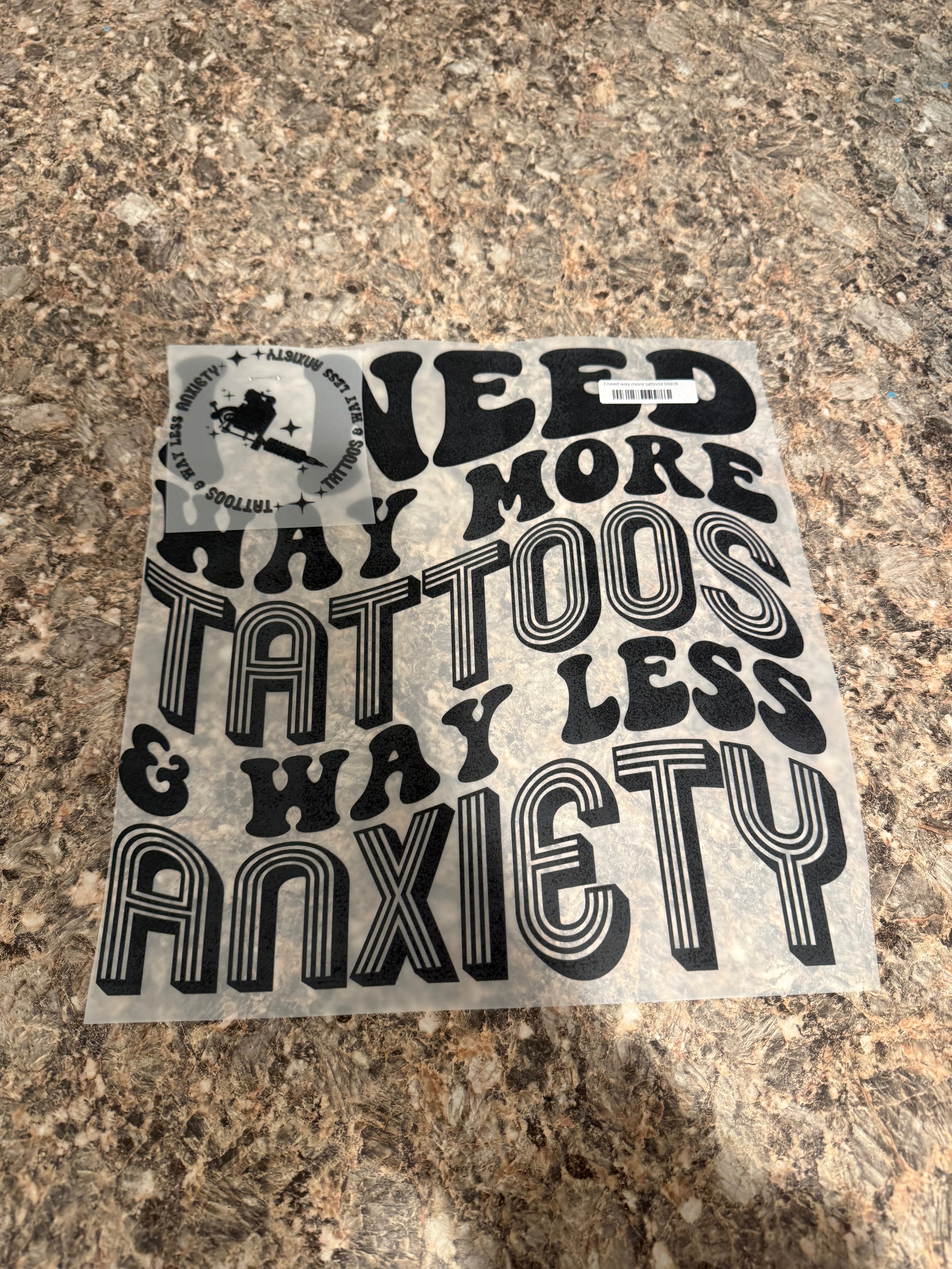 More Tattoos Less Anxiety