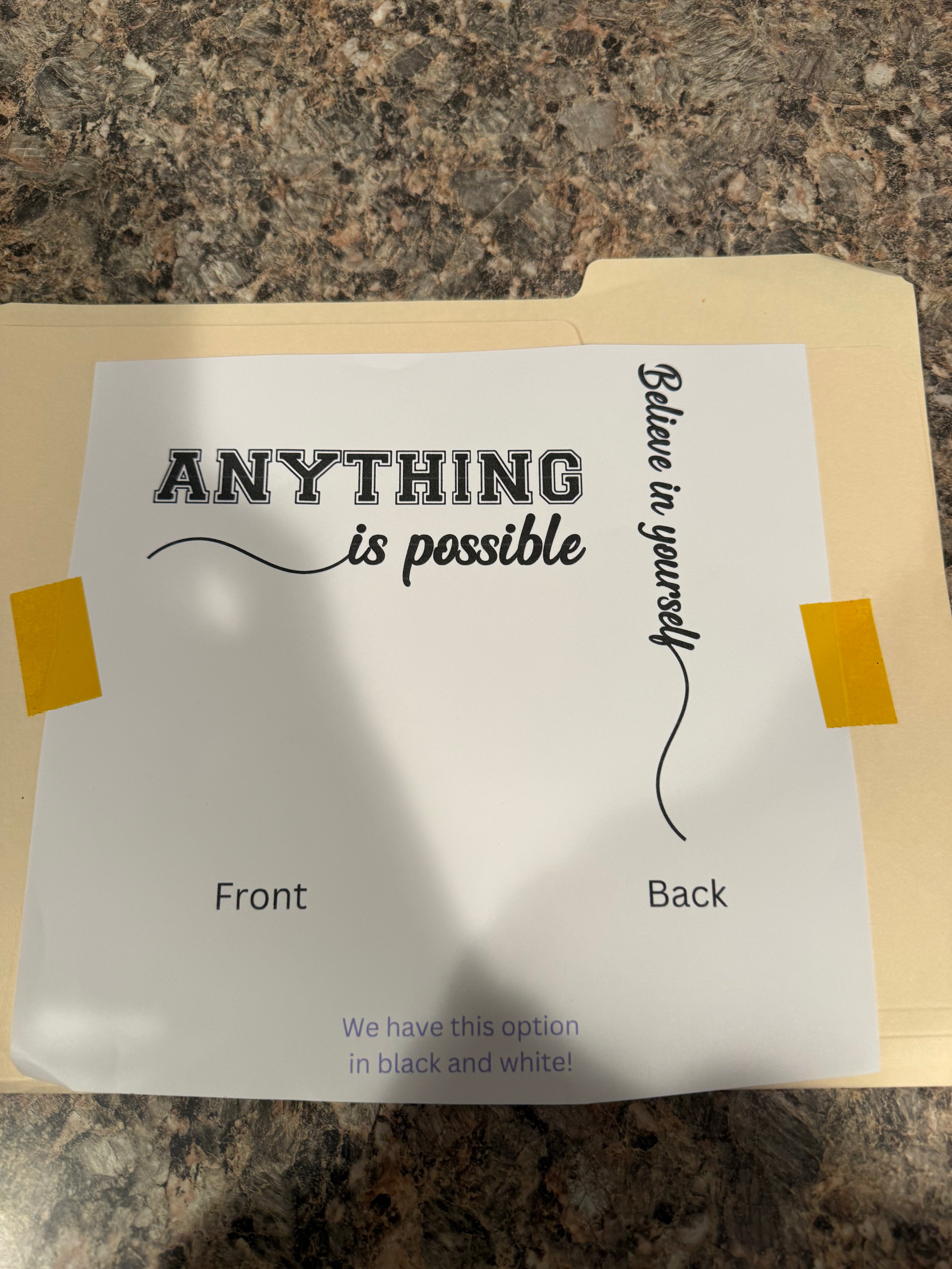 Anything is possible