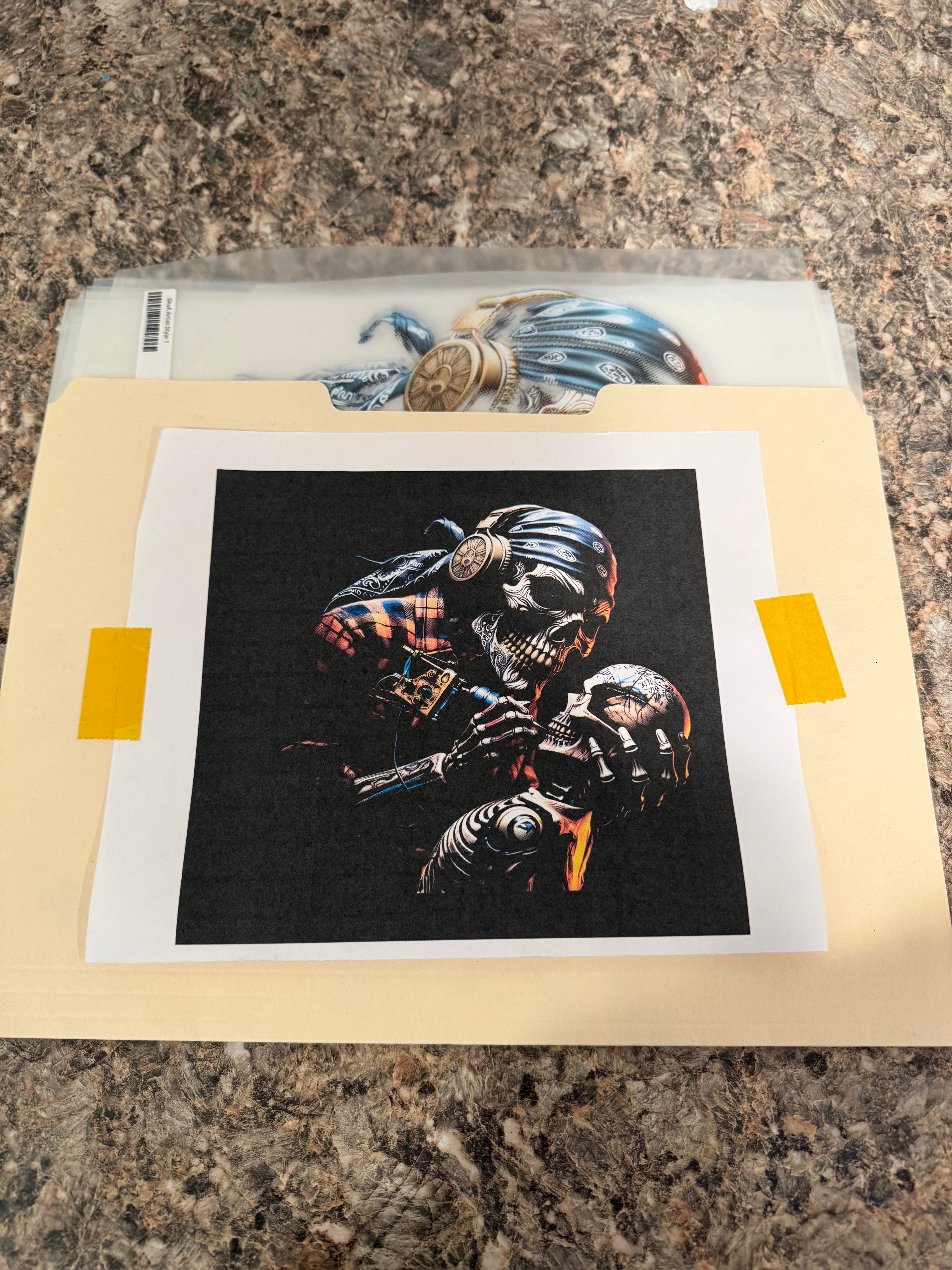 Colored Tatto Artist