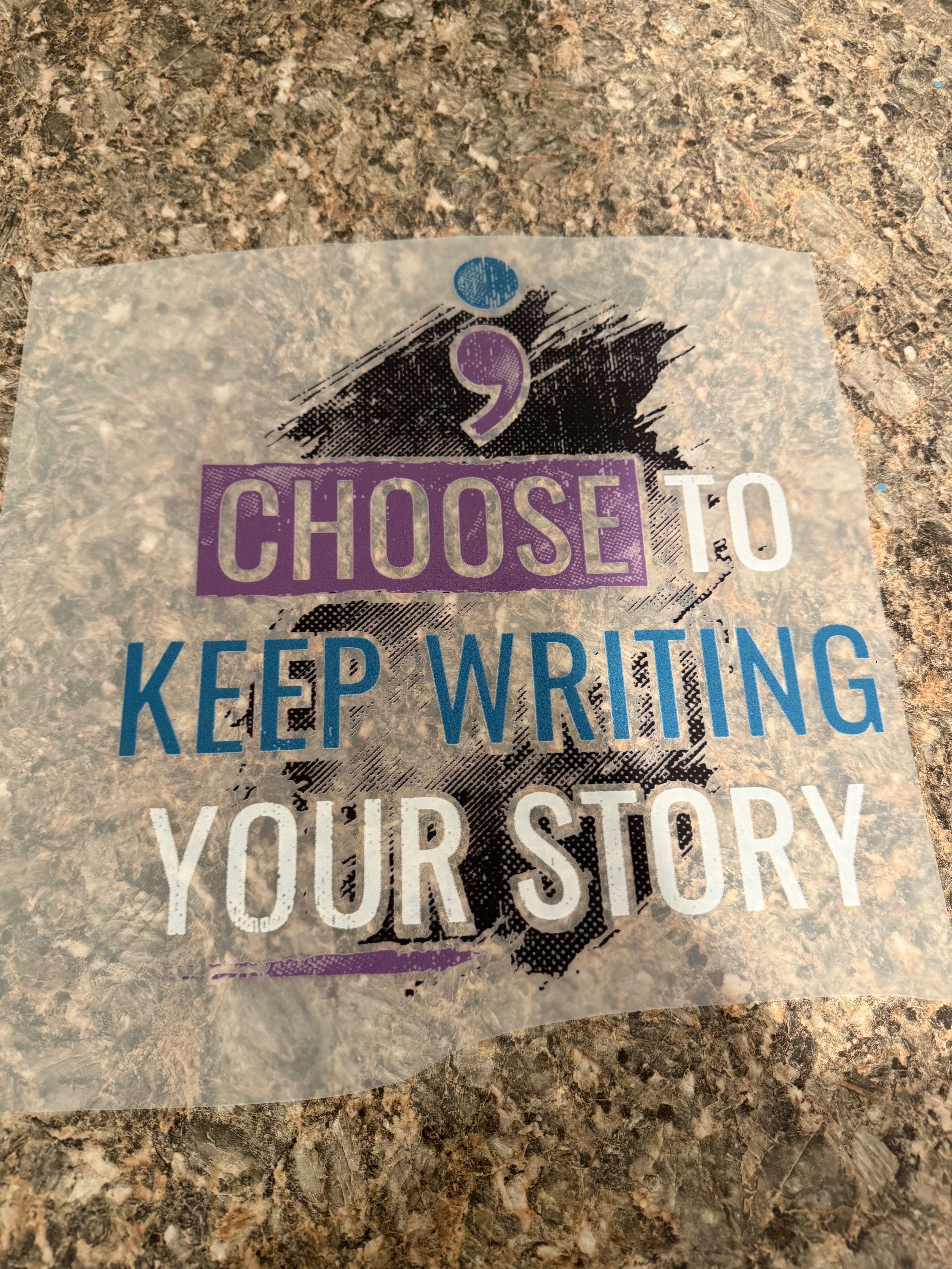 Choose To Keep Writing