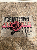 Everything is fine Pink