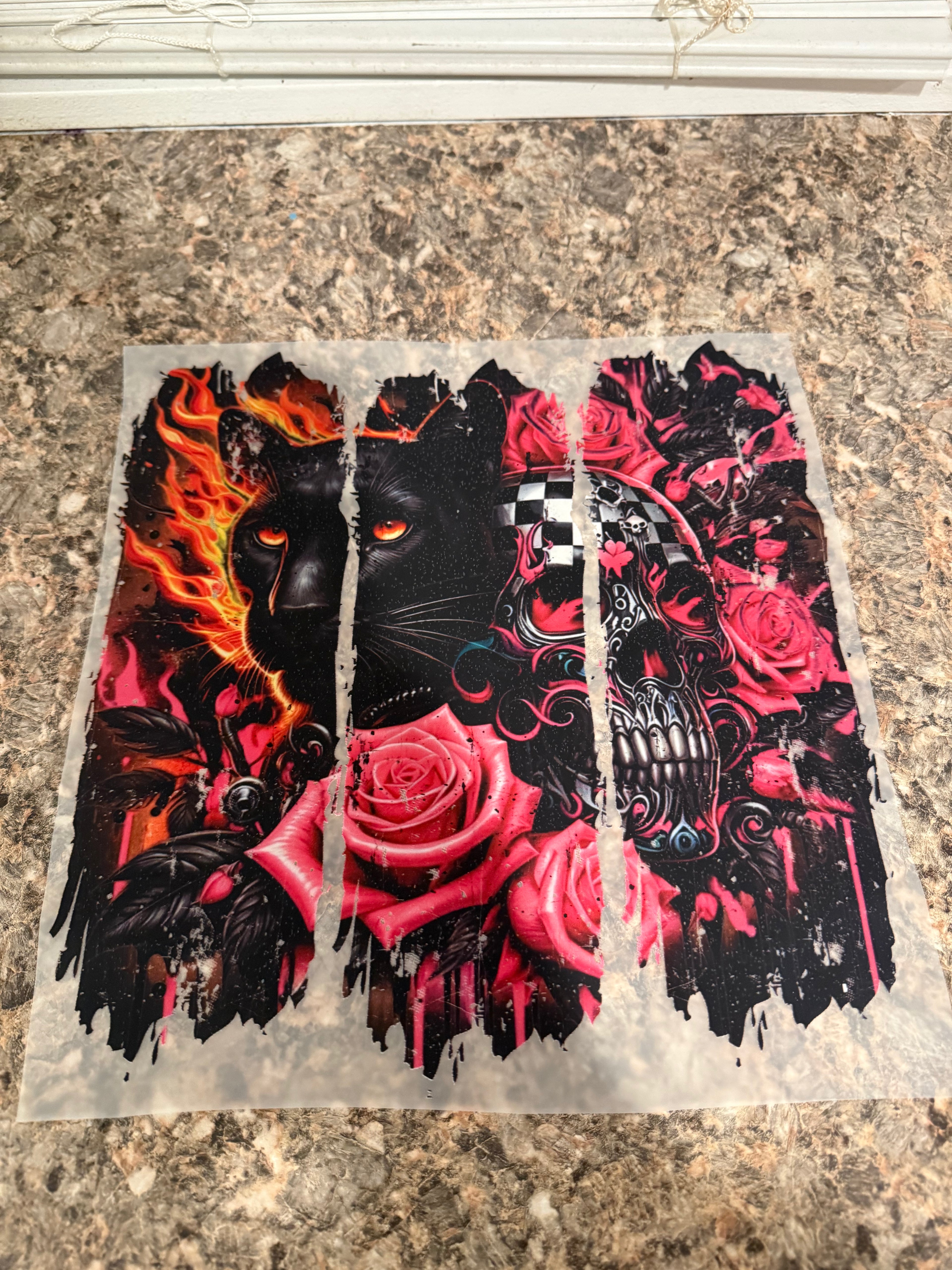 Floral panther