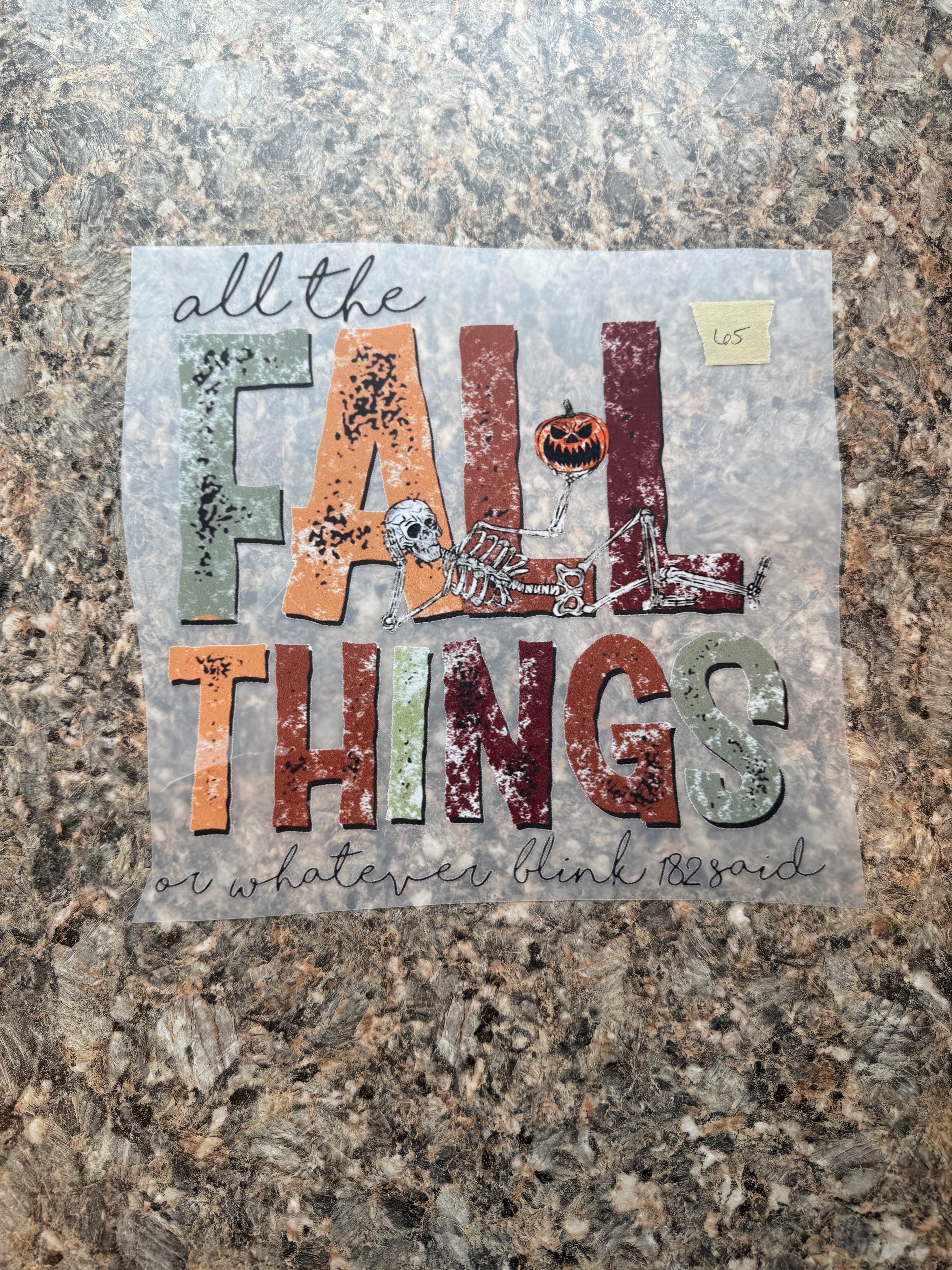 All the fall things #65
