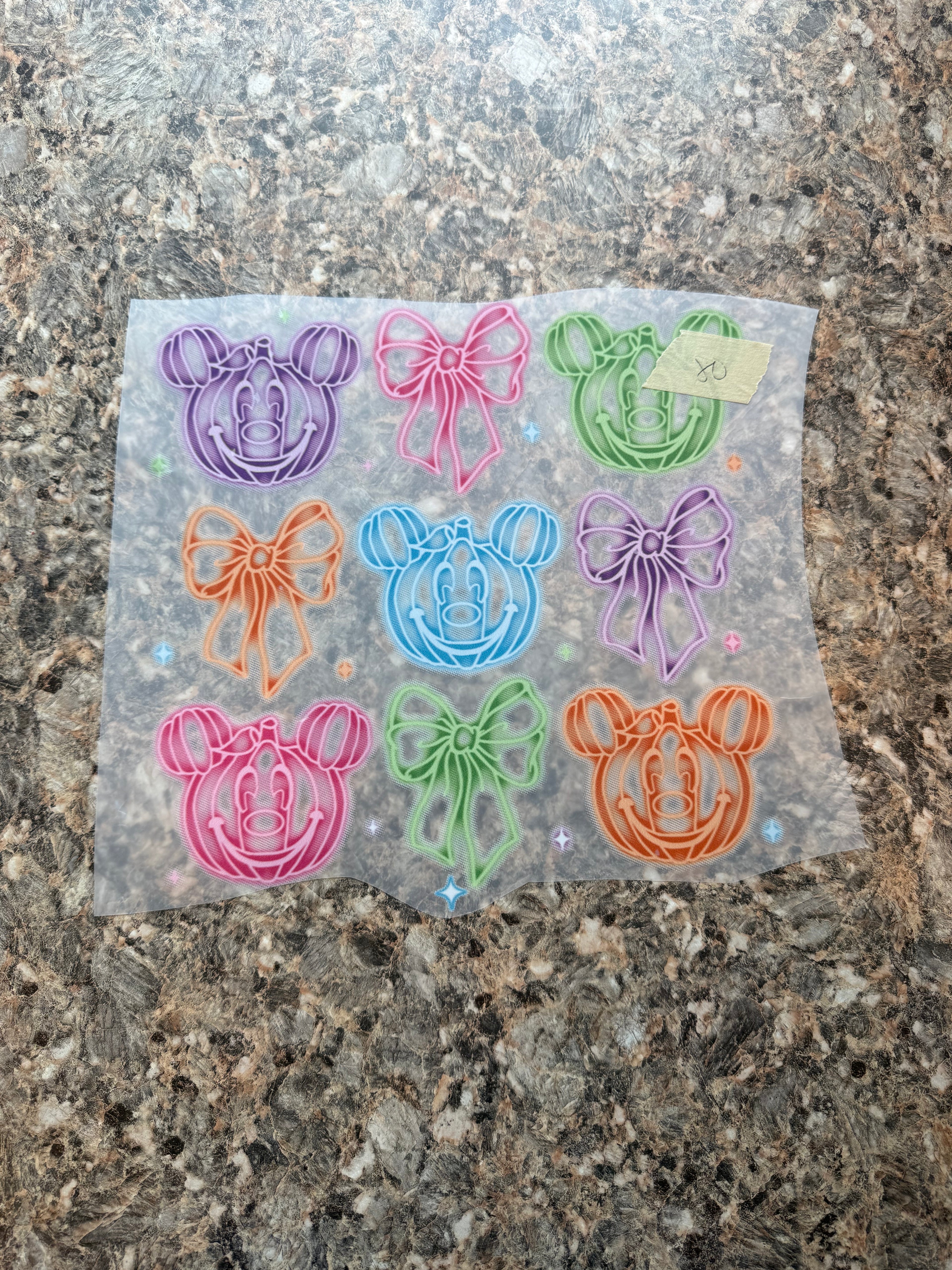 Neon ghosts and mickey #80