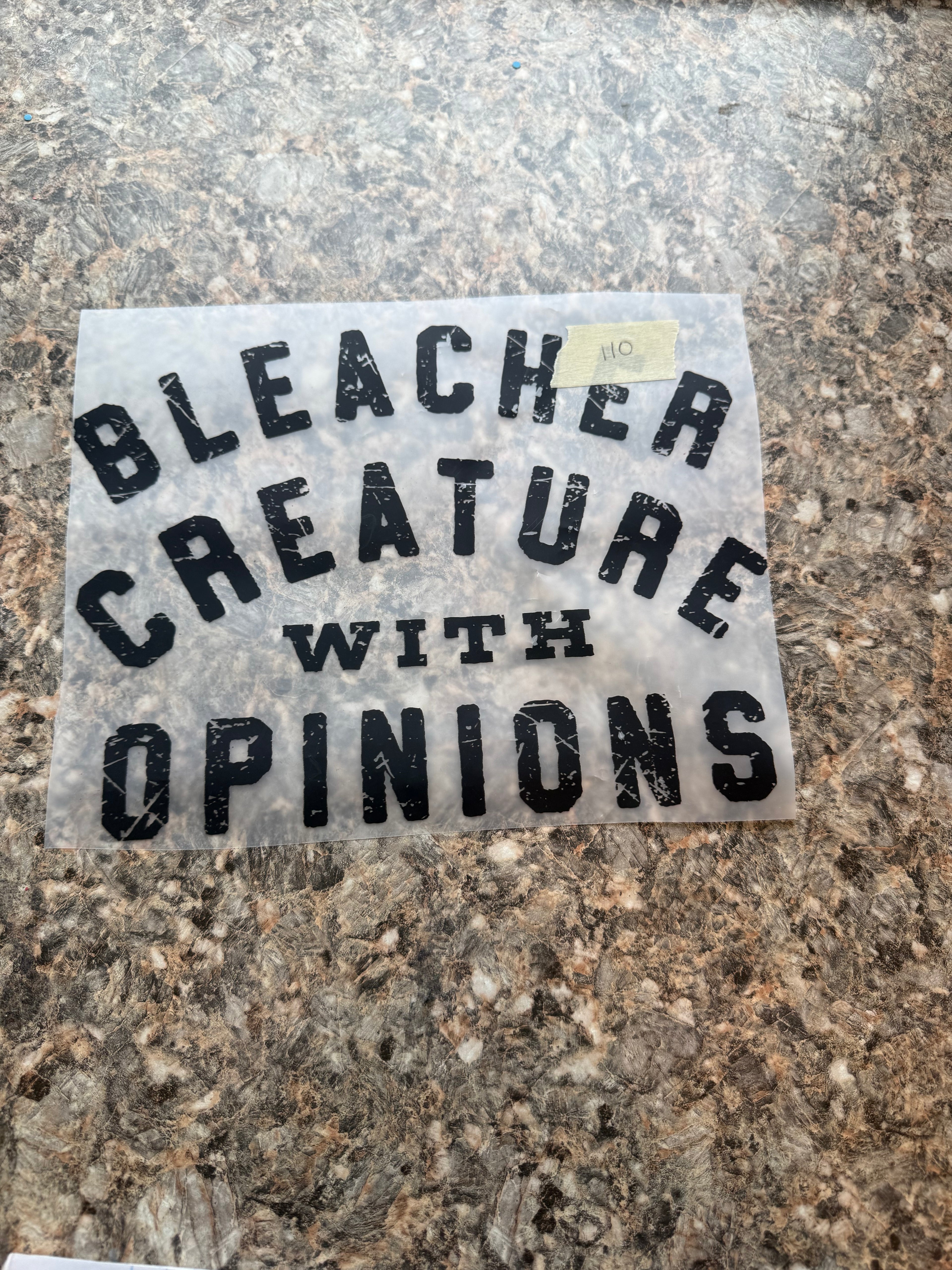 Bleacher Creature #110