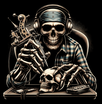 Skull Artist Style 3
