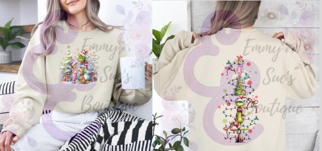 Grinch, Cindy Lou Who, and Max!