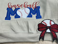 Baseball Mom Glitter Crew Neck!