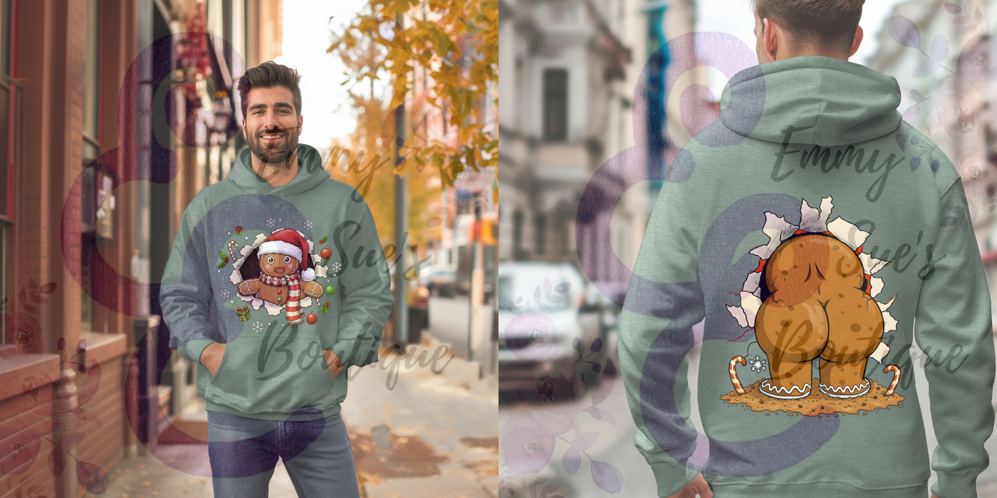 Gingerbread Man Peek-A-Boo!